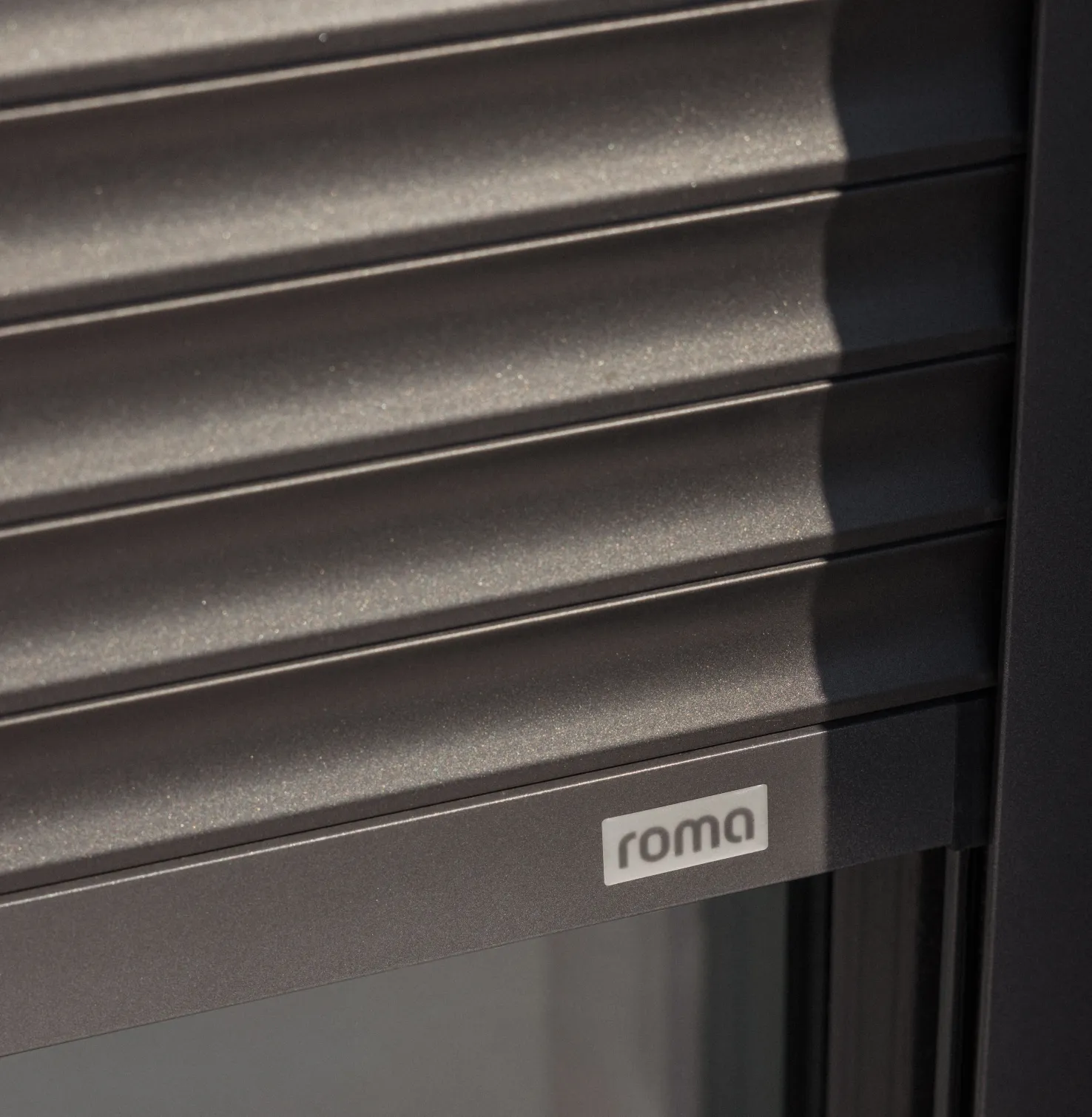 Nahaufnahme ROMA Rollladen