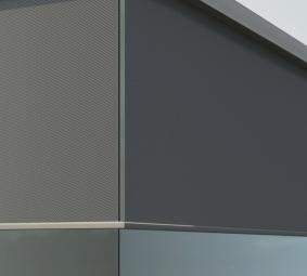 Zip Screen Roma ROMA zipSCREEN F50 Fassadentextilscreen